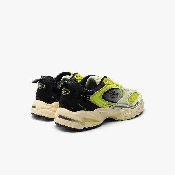 Lacoste Storm 96 2K Erkek Yeşil/Sarı Sneaker_2