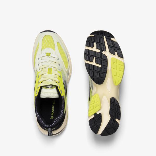 Lacoste Storm 96 2K Erkek Yeşil/Sarı Sneaker_3