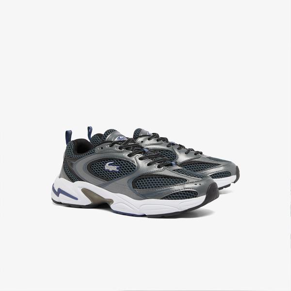 Lacoste Storm 96 2K Erkek Gri/Lacivert Sneaker_2