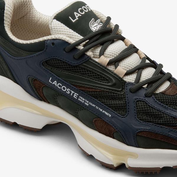 Lacoste L003 2K24 Erkek Yeşil Sneaker_5