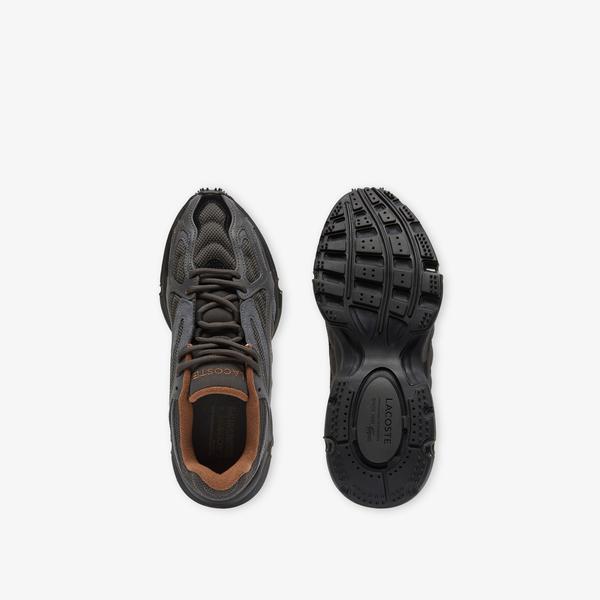 Lacoste L003 2K24 Erkek Yeşil/Siyah Sneaker_3