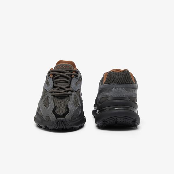 Lacoste L003 2K24 Erkek Yeşil/Siyah Sneaker_5