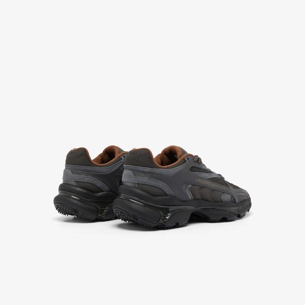 Lacoste L003 2K24 Erkek Yeşil/Siyah Sneaker_2