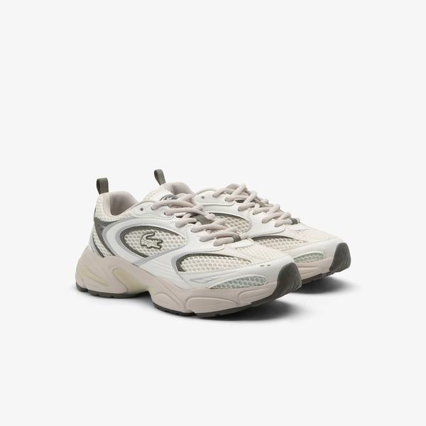 Lacoste Storm 96 2K Kadın Beyaz/Haki Sneaker_1