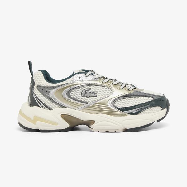 Lacoste Storm 96 2K Kadın Beyaz/Yeşil Sneaker