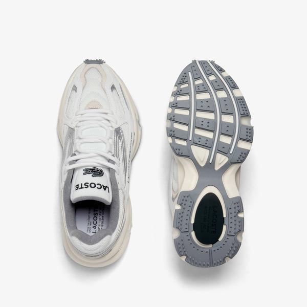 Lacoste L003 2K24 Kadın Beyaz/Gri Sneaker_3