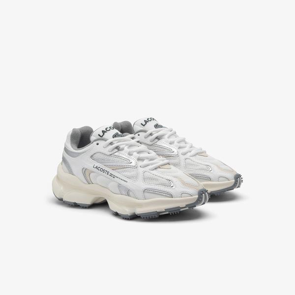 Lacoste L003 2K24 Kadın Beyaz/Gri Sneaker_1