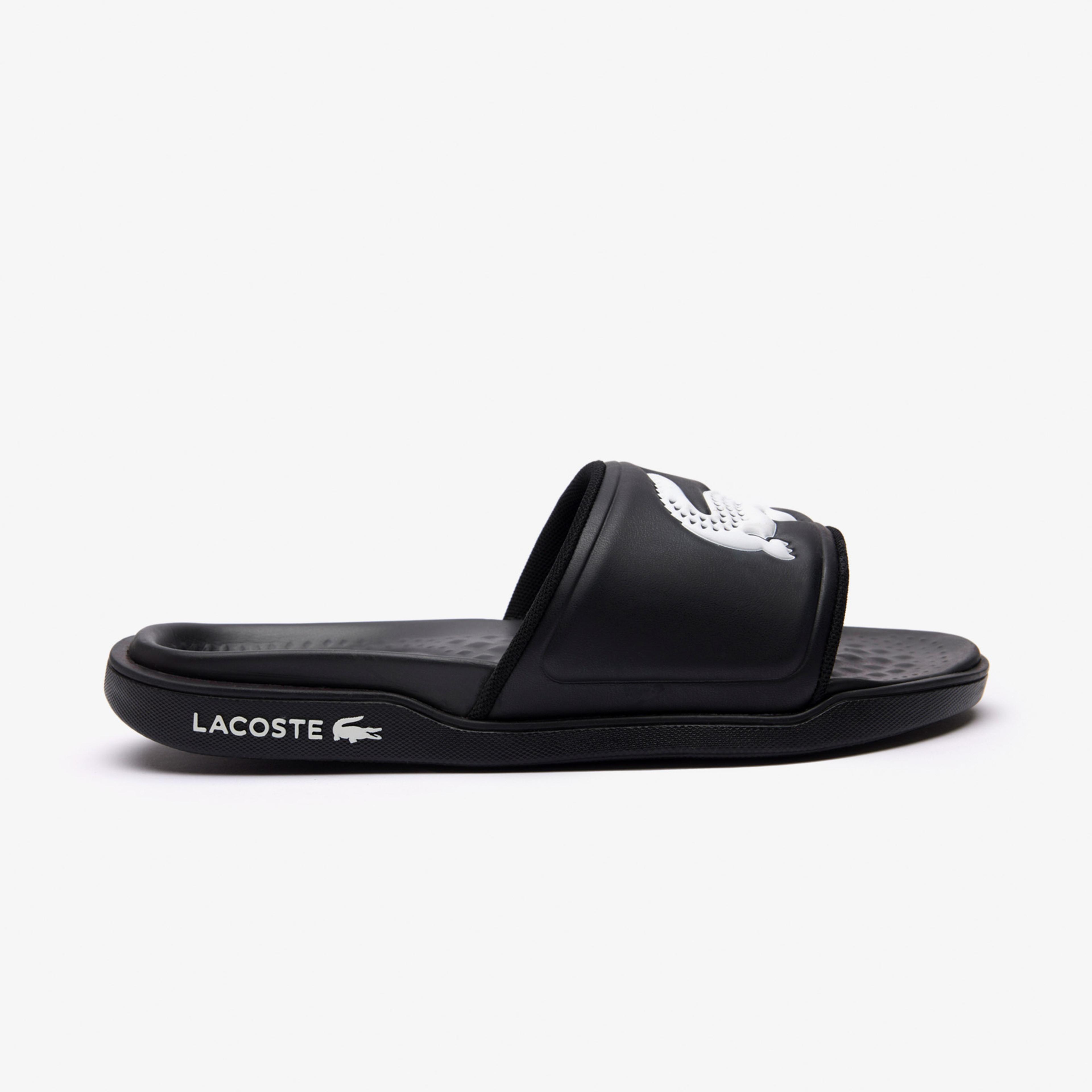Lacoste Croco Dualiste Kadın Siyah Terlik
