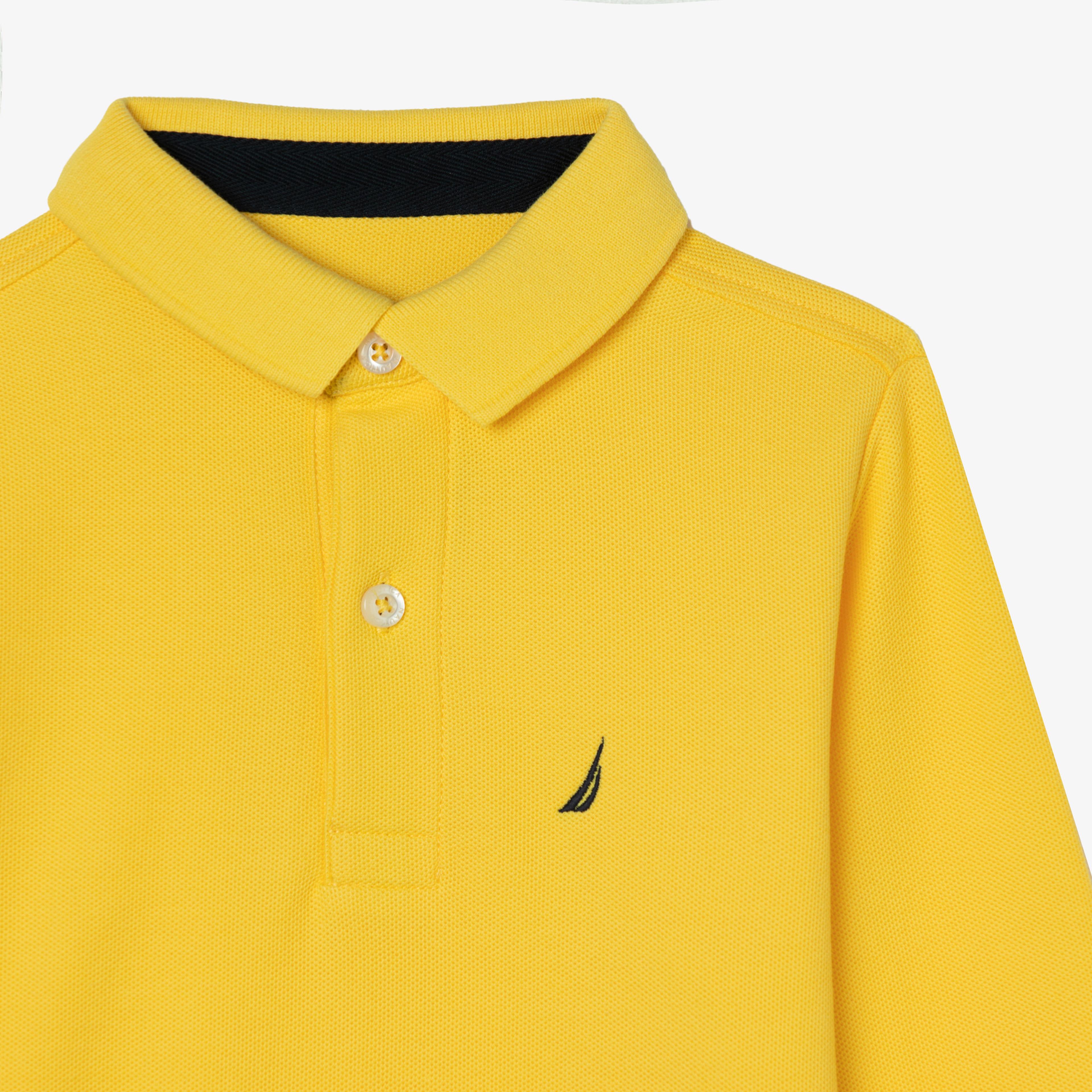 Nautica Erkek Çocuk Sarı Uzun Kollu Polo