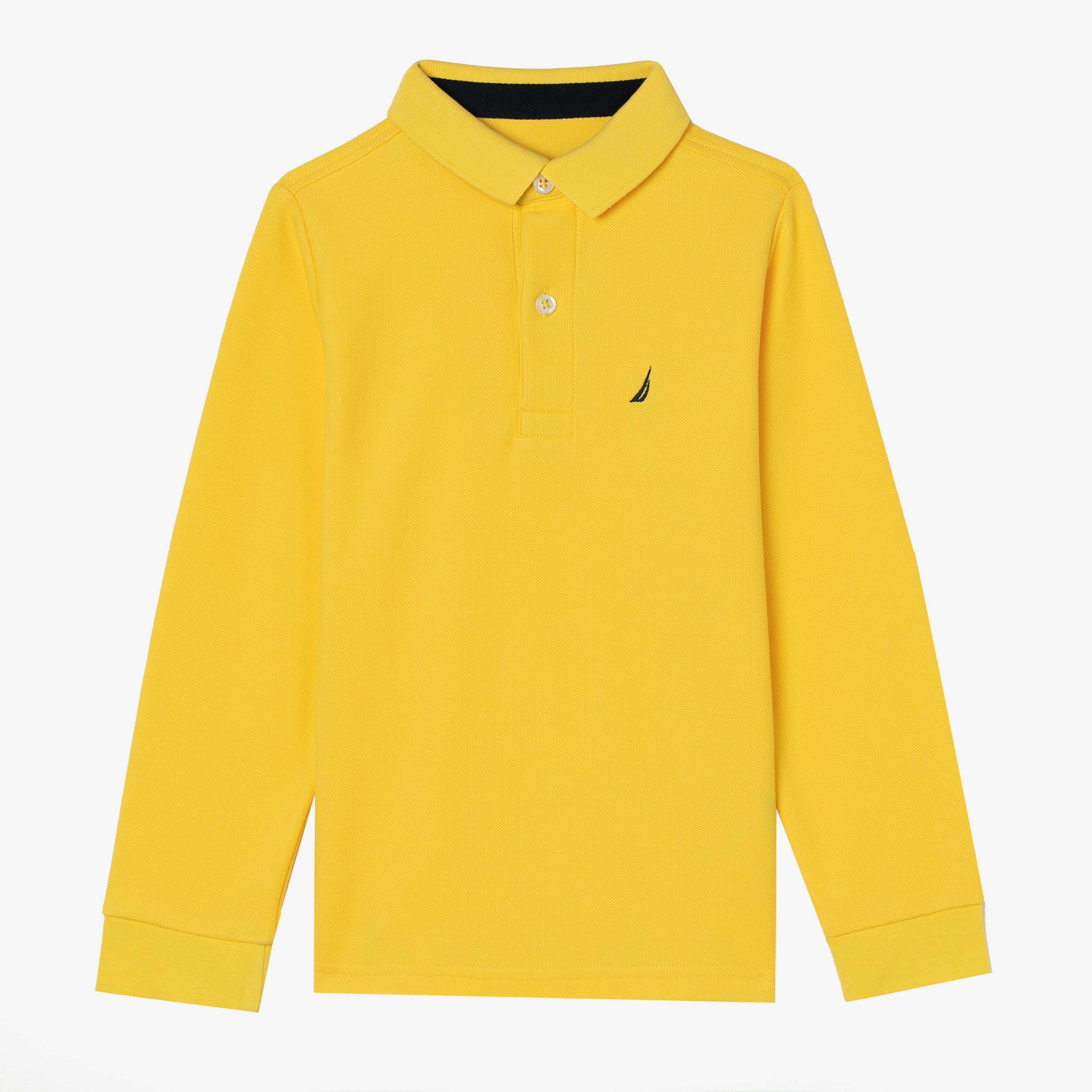 Nautica Erkek Çocuk Sarı Uzun Kollu Polo