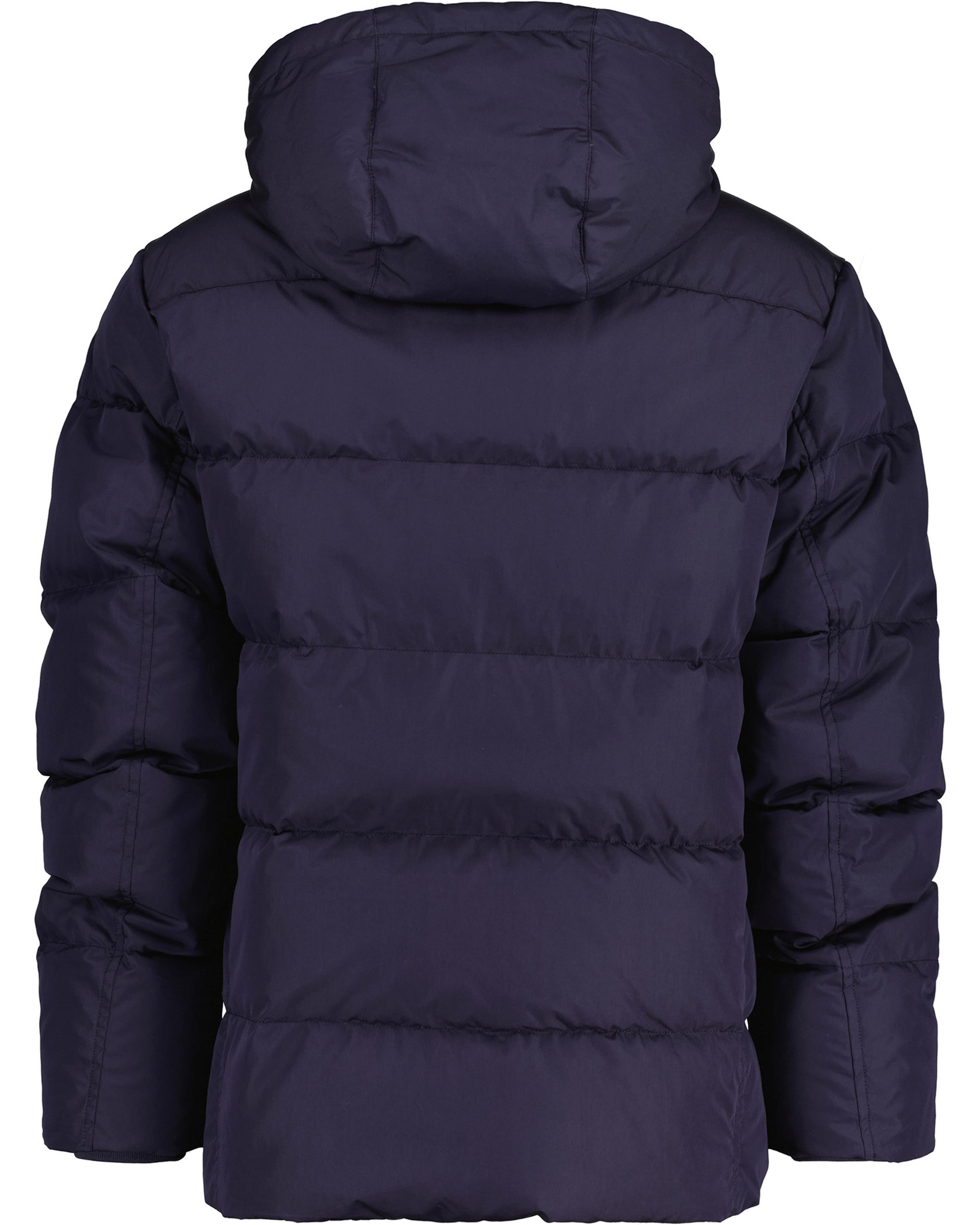 Gant Erkek Lacivert Regular Fit Kapüşonlu Logolu Mont