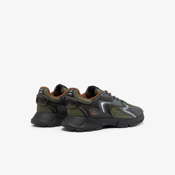 Lacoste L003 Neo Erkek Yeşil/Siyah Sneaker_2
