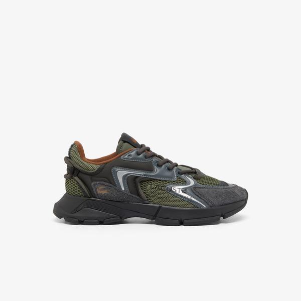 Lacoste L003 Neo Erkek Yeşil/Siyah Sneaker