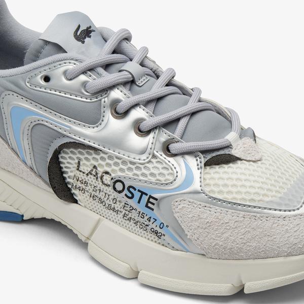 Lacoste L003 Neo Erkek Gri Sneaker_5