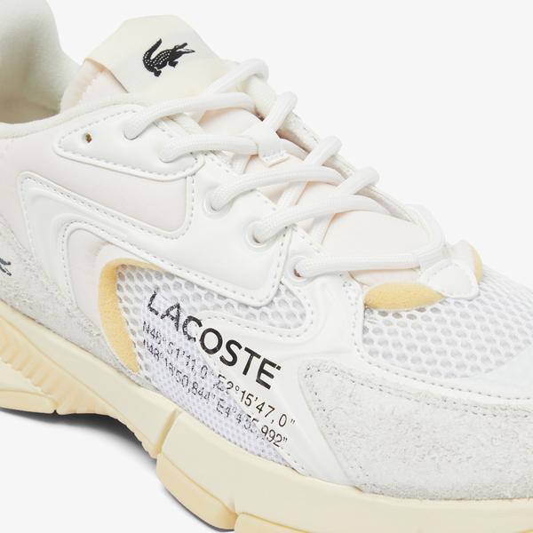 Lacoste L003 Neo Erkek Sarı Sneaker_6