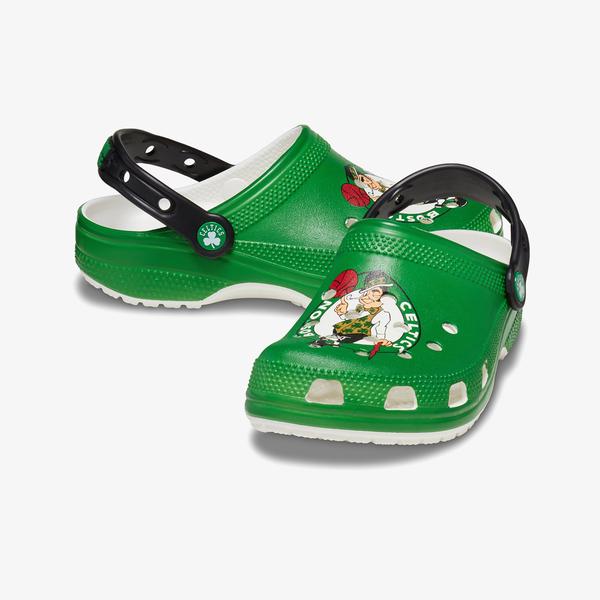 Crocs NBA Boston Celtics Cls Clg Erkek Beyaz Terlik_4
