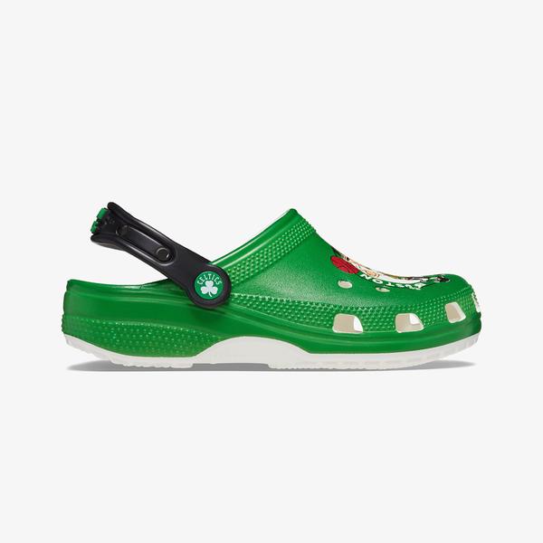 Crocs NBA Boston Celtics Cls Clg Erkek Beyaz Terlik