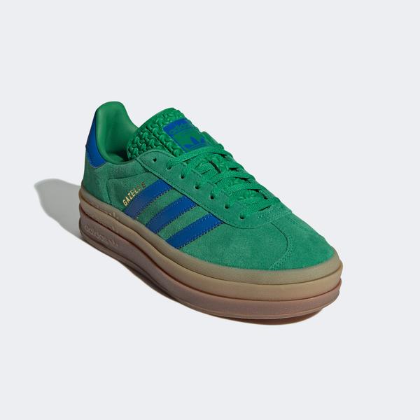 adidas Gazelle Bold W Kadın Yeşil Spor Ayakkabı_1