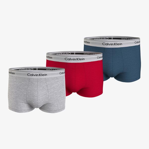 Calvin Klein Modern Ctn Stretch Erkek Renkli Boxer