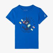 Nautica Erkek Çocuk Mavi Standart Fit T-Shirt