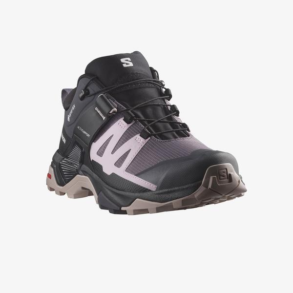 Salomon X Ultra 4 Gore-Tex Kadın Gri Outdoor Ayakkabı_3
