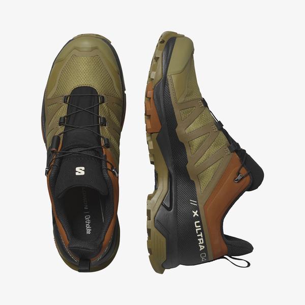 Salomon X Ultra 4 Gore-Tex Erkek Haki Outdoor Ayakkabı_4