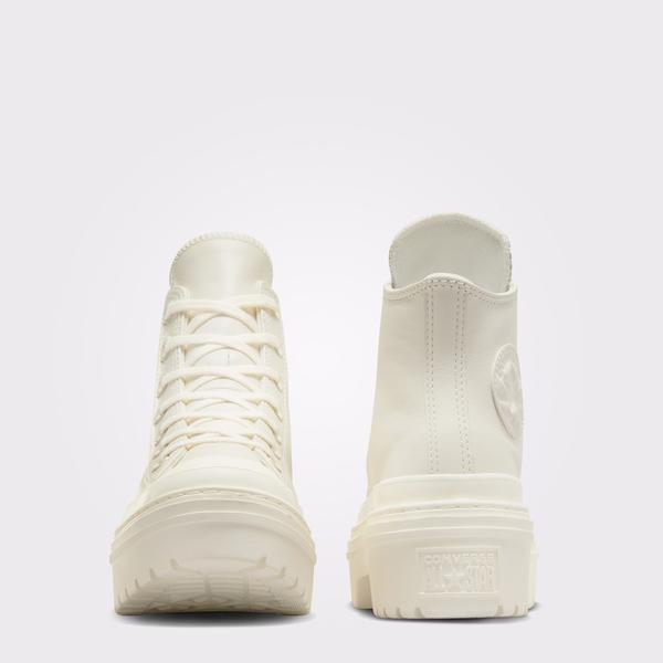 Converse Chuck Taylor All Star Lugged Heel Kadın Bej Deri Platform Sneaker_2