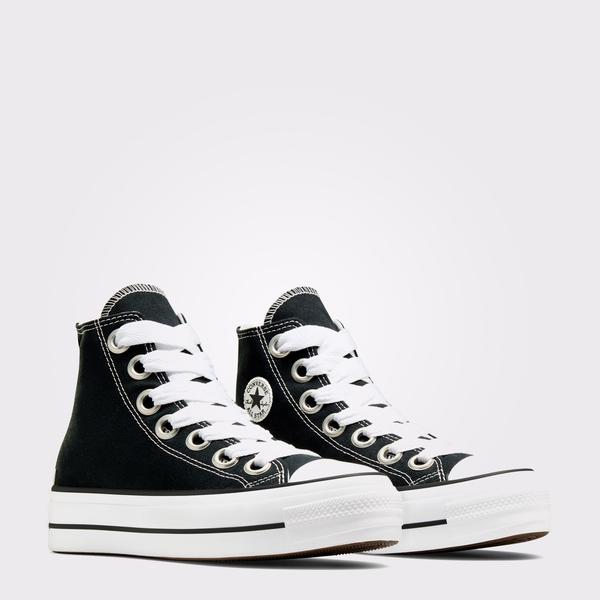 Converse Chuck Taylor All Star Lift Kadın Siyah Platform Sneaker_1