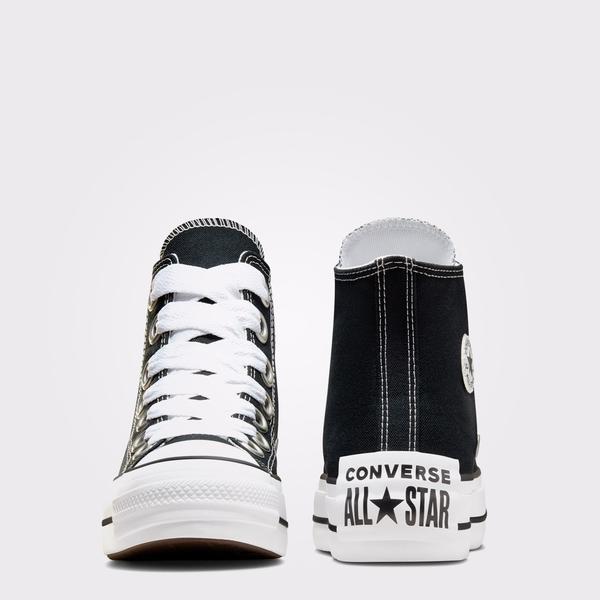 Converse Chuck Taylor All Star Lift Kadın Siyah Platform Sneaker_2