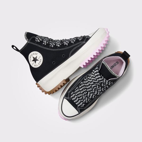 Converse Run Star Hike Unisex Siyah Platform Sneaker_4