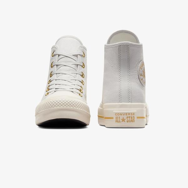 Converse Chuck Taylor All Star Lift Kadın Gri Platform Sneaker_2