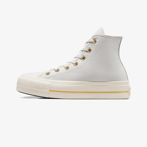 Converse Chuck Taylor All Star Lift Kadın Gri Platform Sneaker_3