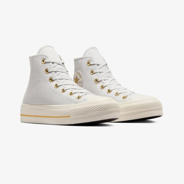 Converse Chuck Taylor All Star Lift Kadın Gri Platform Sneaker_1