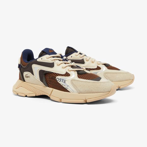 Lacoste L003 Neo Erkek Kahverengi Sneaker_1