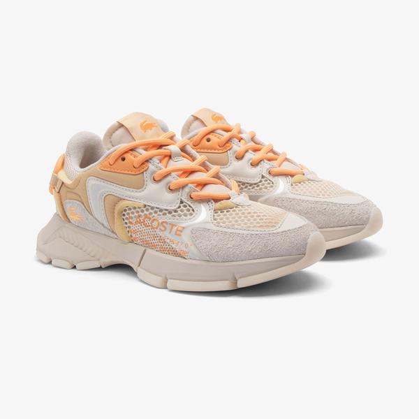 Lacoste L003 Neo Kadın Bej Sneaker_1