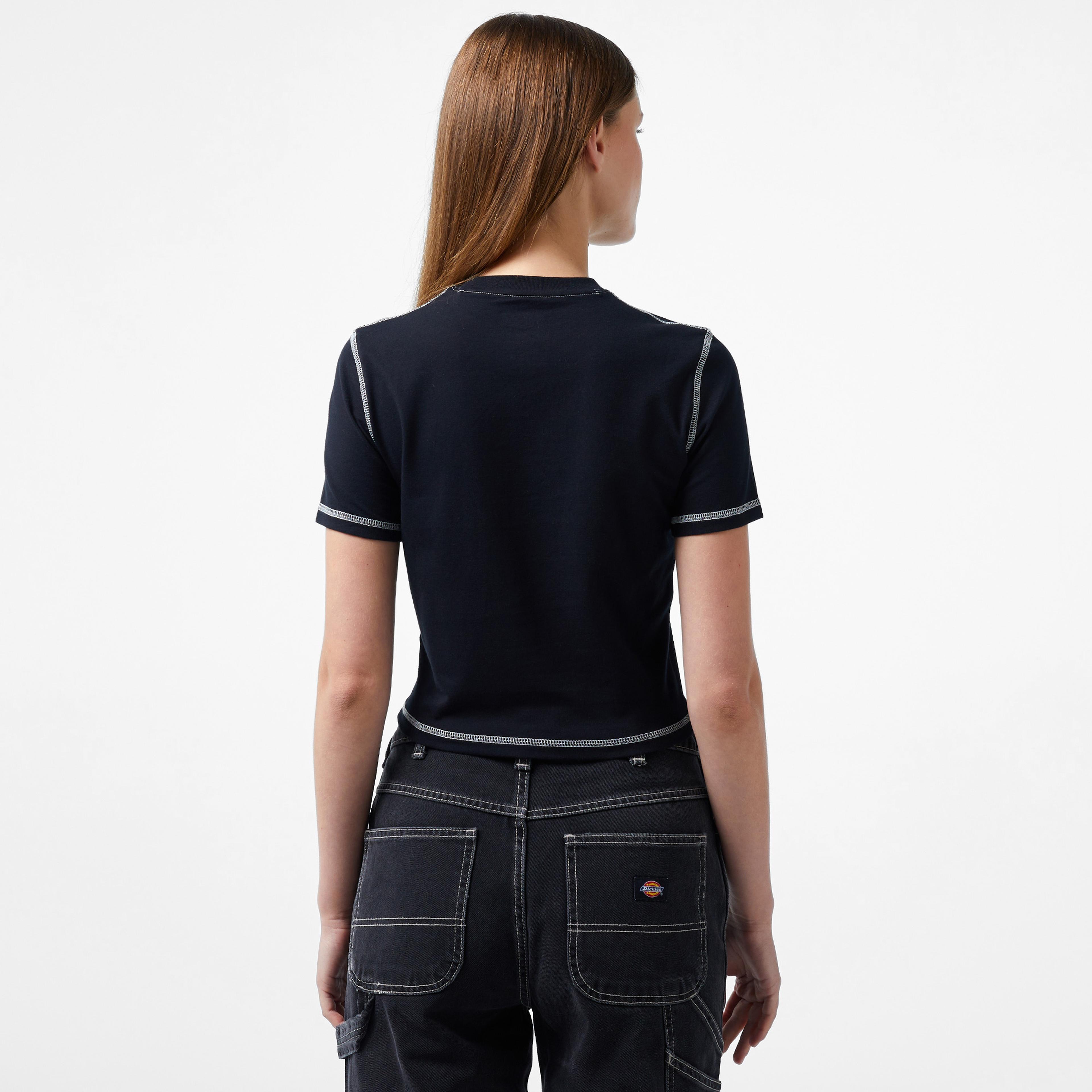 Dickies Philipsburg Slim Kadın Siyah T-Shirt