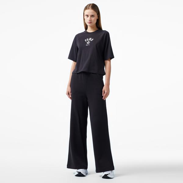 Puma Classıcs Relaxed Kadın Siyah T-Shirt_2