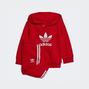 adidas Adicolor Çocuk Kırmızı Eşofman Takımı