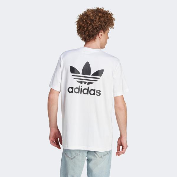 adidas B+F Trefoil Erkek Beyaz T-Shirt_2