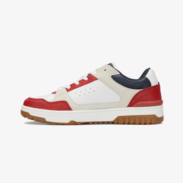 Tommy Hilfiger Basket Street Erkek Kirmizi Sneaker_2