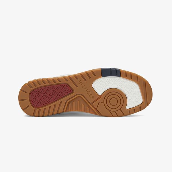 Tommy Hilfiger Basket Street Erkek Kirmizi Sneaker_4