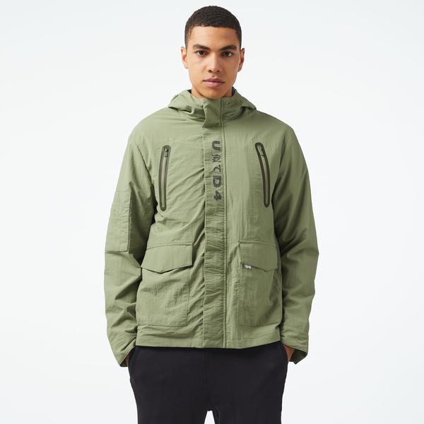 UNITED4 Os Rain Coat Erkek Haki Mont