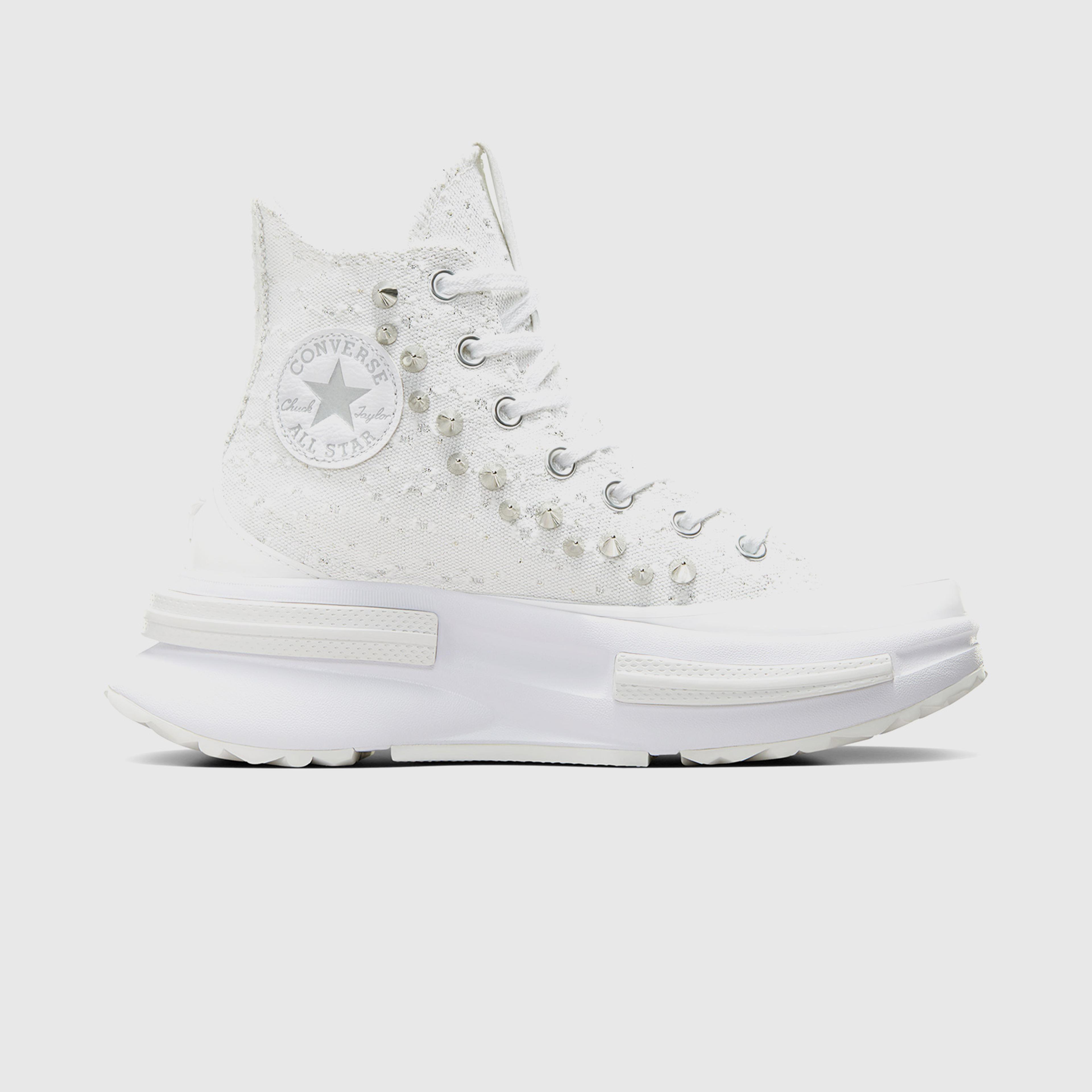 Converse Run Star Legacy CX Platform Studded Kadın Beyaz Sneaker