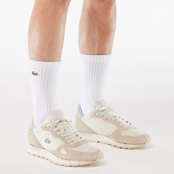 Lacoste Partner Erkek Bej Sneaker_3