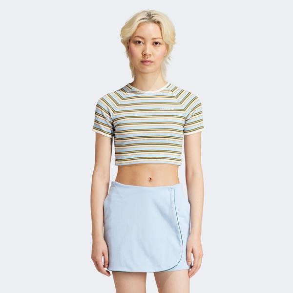 adidas Originals 80S Rib Stripe Baby Kadın Renkli T-Shirt