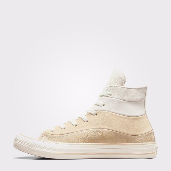 Converse Chuck Taylor All Star Unisex Krem Deri Sneaker_5
