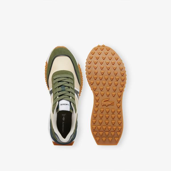 Lacoste L-Spin Deluxe Erkek Haki/Beyaz Sneaker_3