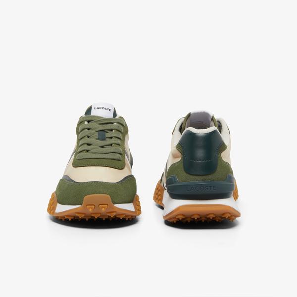 Lacoste L-Spin Deluxe Erkek Haki/Beyaz Sneaker_4