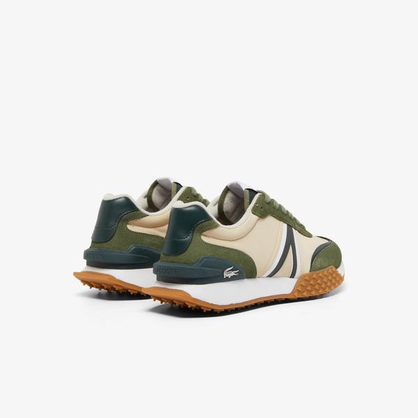 Lacoste L-Spin Deluxe Erkek Haki/Beyaz Sneaker_2
