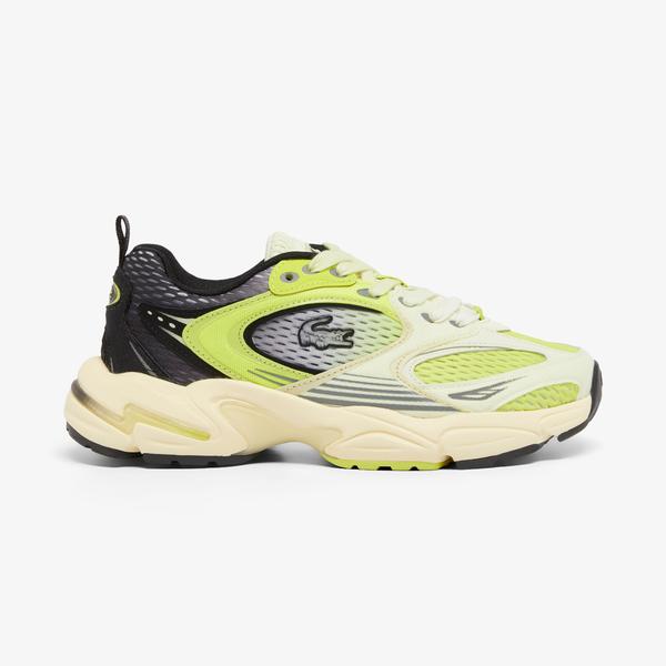 Lacoste Storm 96 2K Kadın Yeşil/Sarı Sneaker